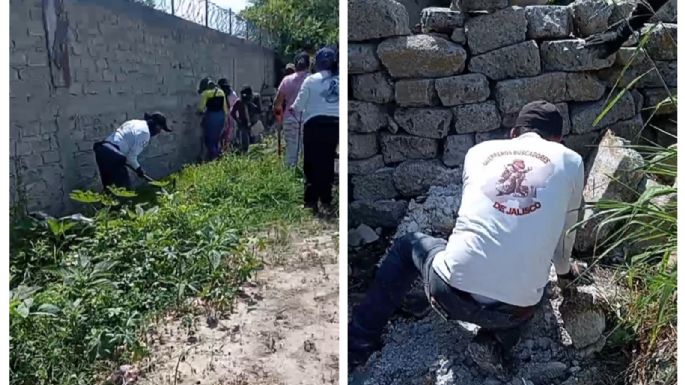Tras ataque a balazos, colectivo Guerreros Buscadores de Jalisco regresa a fosa de Tonalá