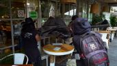 Foto ilustrativa de la nota titulada: Protesta contra la gentrificación en la CDMX termina en vandalismo y acoso a turistas (Videos)
