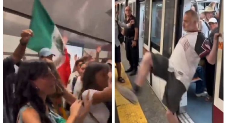 Italiano agrede a mexicanos en Metro de Roma; la respuesta se hizo viral (Video)