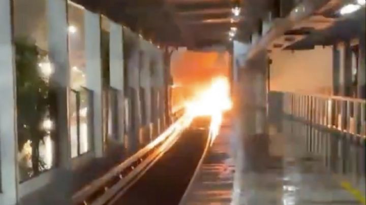 Explosión e incendio en la estación San Antonio Abad del Metro de la CDMX (Videos)