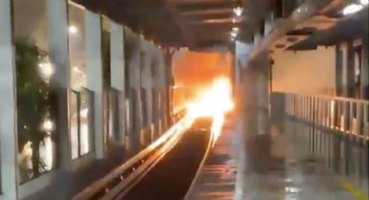 Explosión e incendio en la estación San Antonio Abad del Metro de la CDMX (Videos)