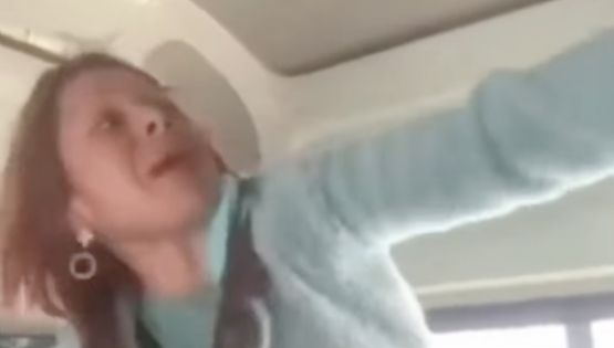 Lady Combi se viraliza por insultos racistas a pasajeros en transporte público de Ixtapaluca (Video)