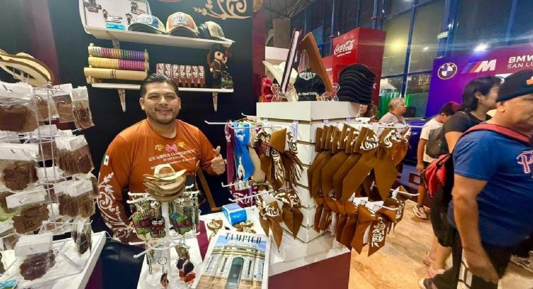 Cautiva Tamaulipas a visitantes de la Feria Nacional Potosina