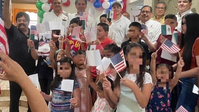Entrega Instituto Tamaulipeco para los Migrantes 150 actas de doble nacionalidad a niñas, niños y adolescentes en Nuevo Laredo