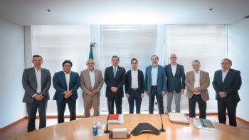 Gestiona gobernador de Tamaulipas, con Banobras, recursos para carreteras, puentes y Puerto del Nort