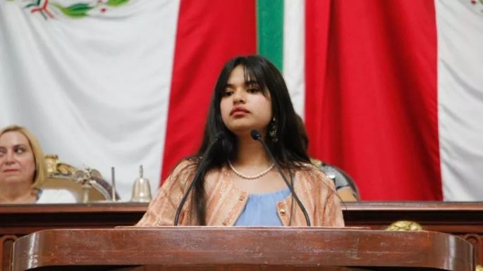 “El crimen organizado está arrasando”: galardonada con Premio de la Juventud encara a diputados (Video)