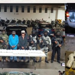 Detienen en Morelos a dos hombres con 40 kilogramos de "cristal" y decomisan cerca de 8 mdp
