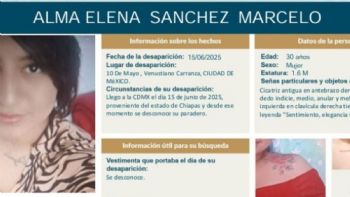 Hallan el cuerpo de Alma Sánchez enmurallada en construcción de CDMX