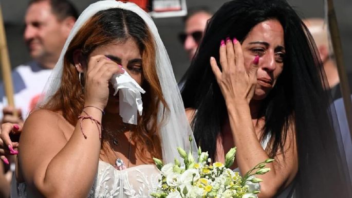 Ilana Gritzewsky, mexicana y exrehén israelí, celebra boda simbólica con su novio, aún cautivo en Gaza