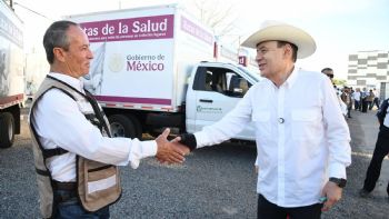 Gobernador Durazo y Presidenta Sheinbaum garantizan abasto de medicamentos con arranque del programa “Rutas de la Salud”
