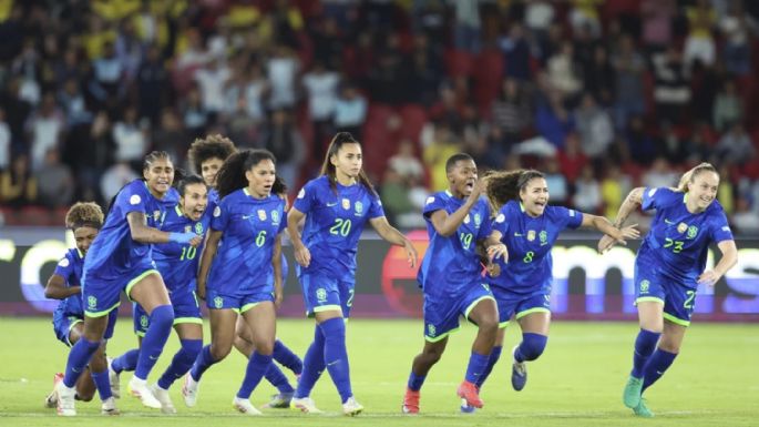 Brasil vence en penaltis a Colombia y consigue su noveno título de la Copa América Femenil