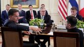 Foto ilustrativa de la nota titulada: Rusia celebra "bofetada" de Trump a Zelenski y sus socios con el mapa de Ucrania con zonas ocupadas