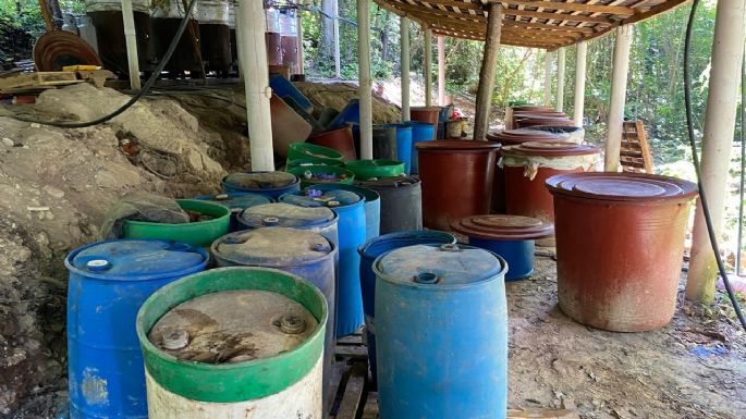Hallan segundo narcolaboratorio en Palenque, Chiapas en menos de un mes