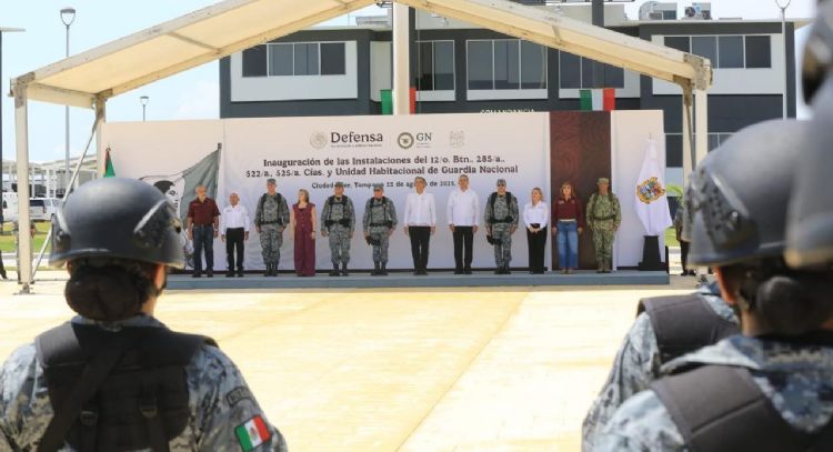Inaugura Américo instalaciones de la Guardia Nacional en Ciudad Mier para reforzar seguridad regiona