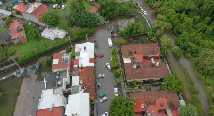 Lluvias dejan 280 viviendas y varios automóviles afectados en siete municipios de Morelos