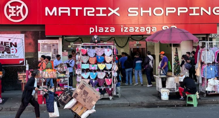 Hay 600 bodegas ilegales chinas operando en el Centro de la CDMX, advierte Canaco