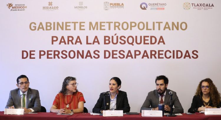 CDMX instala el Gabinete Metropolitano para la Búsqueda de Personas Desaparecidas