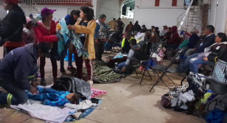Conflicto agrario en Oaxaca deriva en desplazamiento forzado de 214 indígenas de Yosondúa