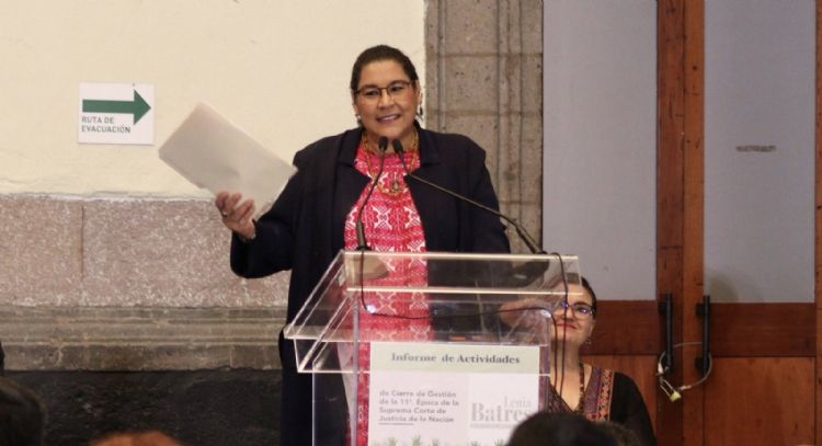 Lenia Batres acusa a ministros salientes de buscar resolución “a modo” para Ricardo Salinas Pliego