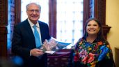 Foto ilustrativa de la nota titulada: Brugada entrega llaves de la CDMX al vicepresidente de Brasil para "fortalecer lazos políticos"