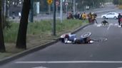 Foto ilustrativa de la nota titulada: Paratleta denuncia baches y discriminación en premios en maratón de CDMX ante Clara Brugada (Videos)