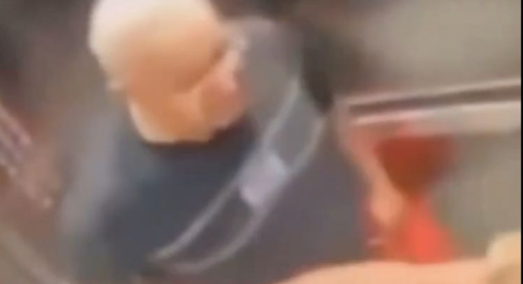 #LordElevador: Captan golpiza de un sujeto a una mujer dentro de un ascensor en Cuajimalpa