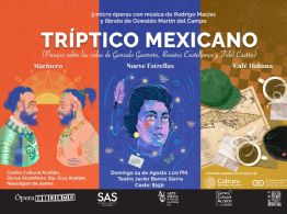 Primer Festival de Ópera de la Ciudad de México: estrenos y homenaje a Rosario Castellanos
