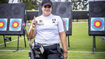 La arquera mexicana Andrea Becerra gana medalla de oro en los Juegos Mundiales (Video)