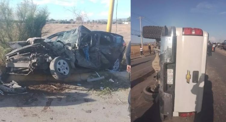 Tres personas murieron en accidente automovilístico, entre ellas había una mujer embarazada