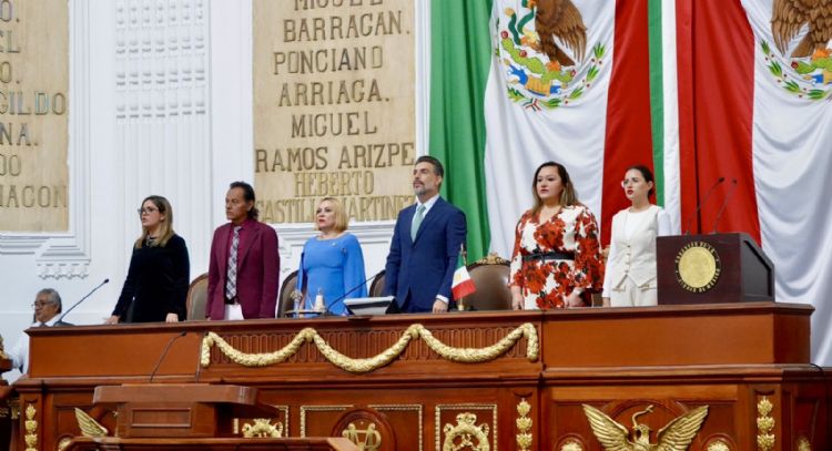 Jesús Sesma asume la presidencia de la Mesa Directiva del Congreso de la CDMX