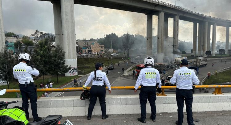 Reabre la estación Santa Marta del Metro tras explosión de pipa en el Puente de la Concordia