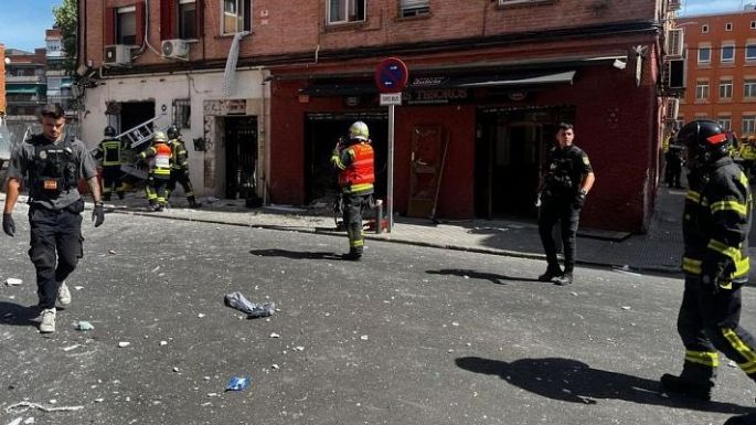 Explosión por fuga de gas en edificio de Madrid deja un muerto y 25 heridos (Videos)