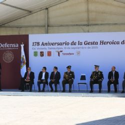 Preside Américo ceremonia del 178 aniversario de la Gesta Heroica de los Niños Héroes de Chapultepec