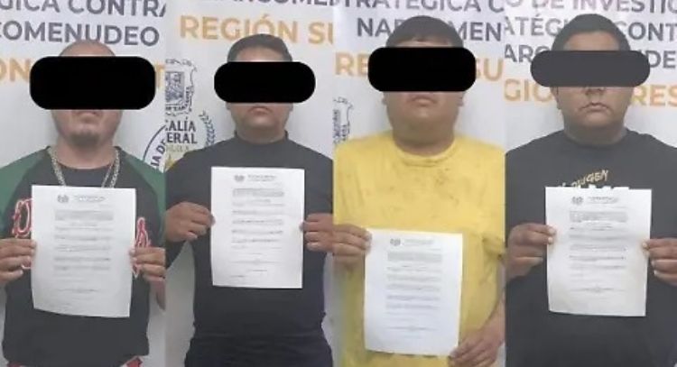 Detienen en Coahuila a tres policías y a un civil por narcomenudeo y “halconeo”