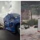 Tormenta tropical “Mario” deja carreteras afectadas e inundaciones en Baja California Sur