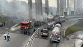 Foto ilustrativa de la nota titulada: Sube a 20 el número de personas muertas por la explosión de pipa de gas en Iztapalapa