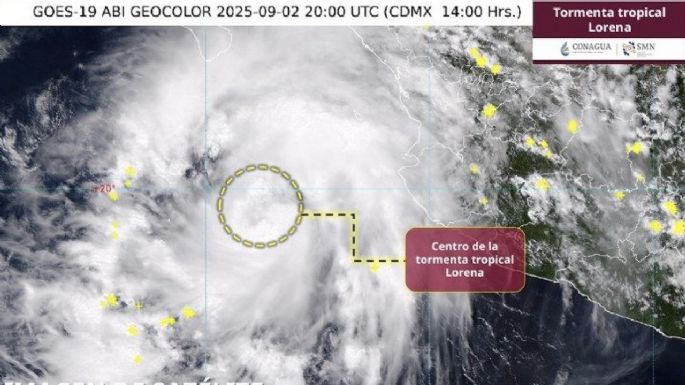 Llaman a extremar precaución por el ciclón Lorena; prevén que sea huracán y toque tierra el viernes