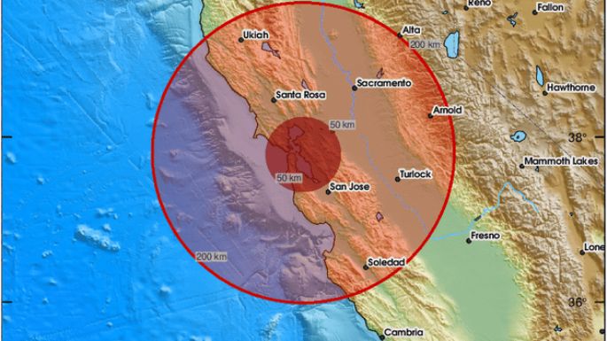 Sismo de magnitud 4.3 sacude área de la Bahía de San Francisco; no hay reportes de daños