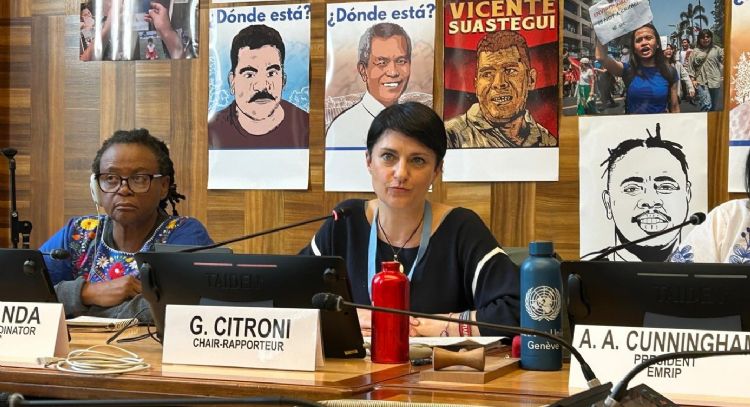 México presume en la ONU "alta prioridad" en la búsqueda de desaparecidos