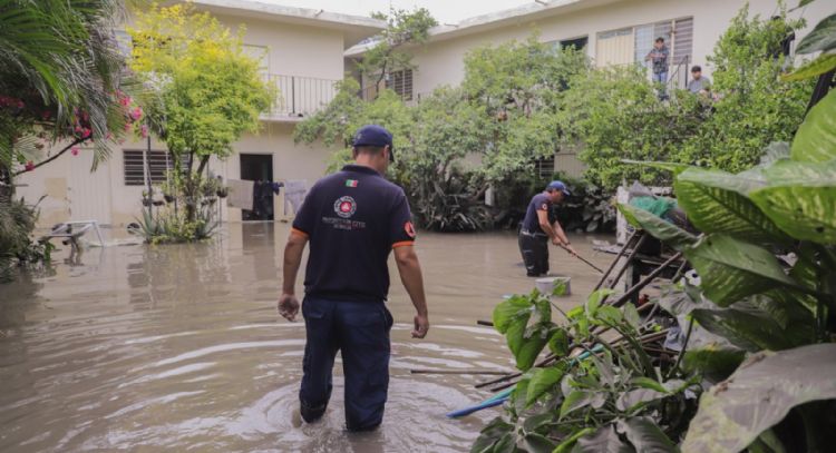 Decenas de familias resultan afectadas en 11 municipios de Morelos tras intensas lluvias