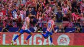 Foto ilustrativa de la nota titulada: Julián Álvarez anota dos goles y Atlético golea 5-2 al Real Madrid en el derbi madrileño