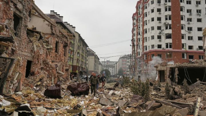 Intenso ataque ruso con drones y misiles sobre Kiev deja 4 muertos y al menos 10 heridos