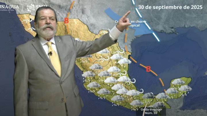 Onda tropical 35 provocará chubascos y lluvias intensas el martes en los siguientes estados