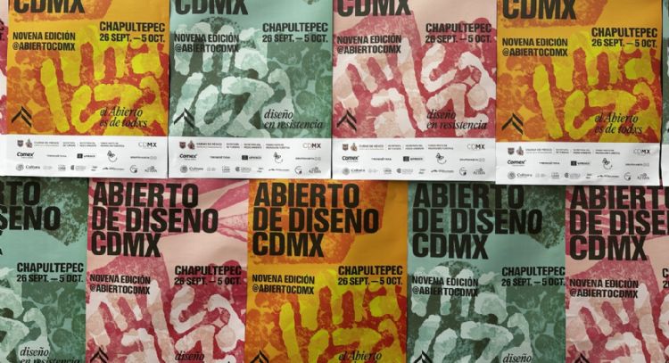 Once sedes y más de 100 artistas en el "Abierto de Diseño CDMX" 2025