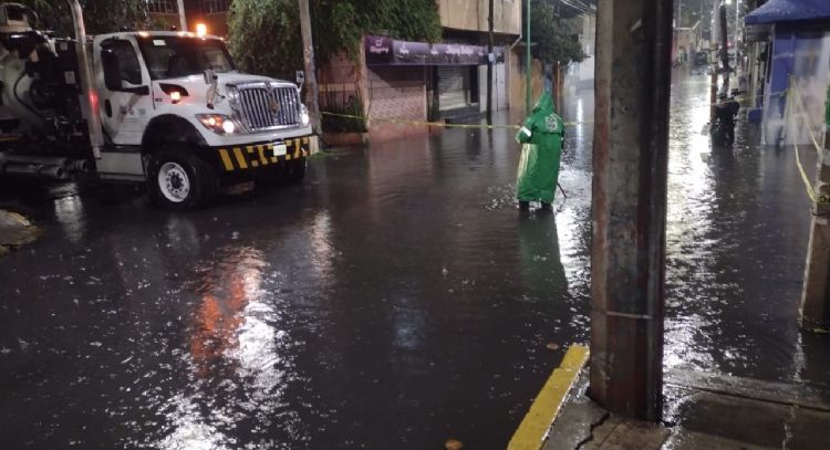 Lluvia del fin de semana, la más intensa en 34 años en la CDMX