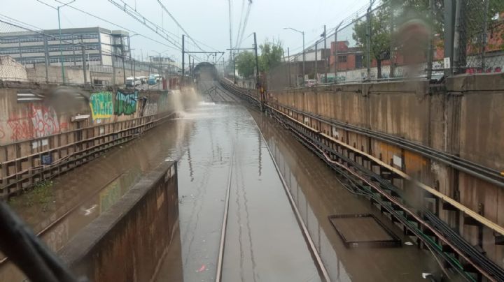 Vuelve a colapsar la Línea A del Metro: Vías inundadas dejan sin servicio de Guelatao a La Paz