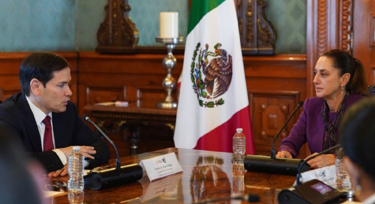 Marco Rubio pide a Sheinbaum resolver barreras comerciales