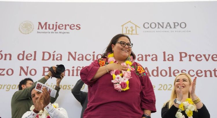“Cuando se nos chispoteó, existe la interrupción legal del embarazo”: Citlalli Hernández a jóvenes