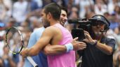 Foto ilustrativa de la nota titulada: Alcaraz vence a Djokovic en el US Open y alcanza su tercera final de Grand Slam consecutiva