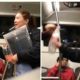 Lady Herpes: Mujer agrede a joven en transporte público por supuesto contagio (Video)